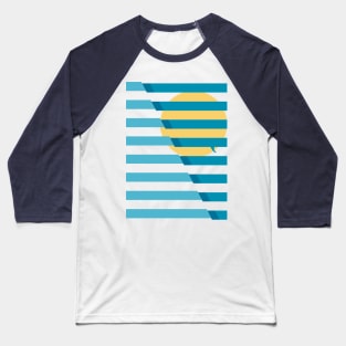 Shark surfer Baseball T-Shirt